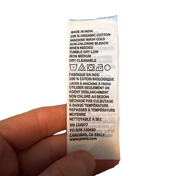 Prana striped drawstring dress. Size small - Picture 4 of 11